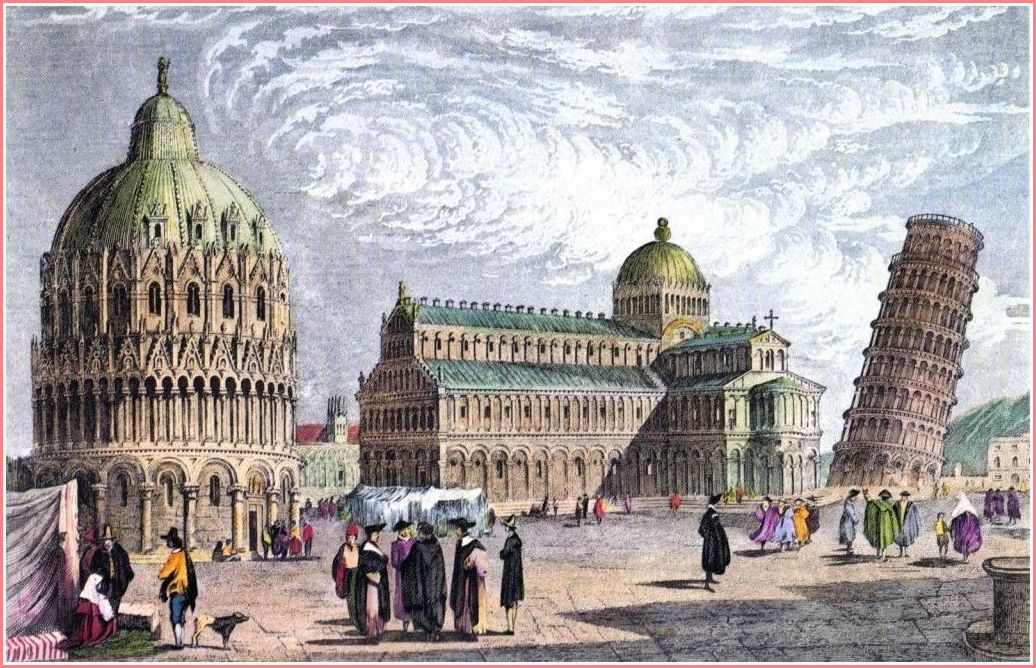 Пизанская Башня (пизанская, башня) Leaning Tower of Pisa