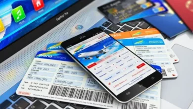 Booking flights online